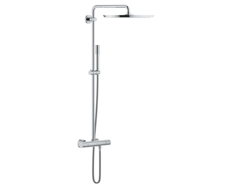 Dušas sistēma Grohe Rainshower System 400 ar Termostatu Hromēts 27174001