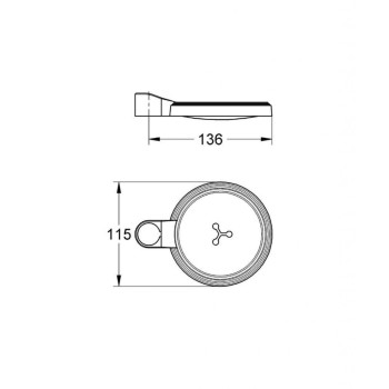Мыльница Grohe 27206000