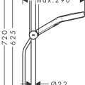 Душевой комплект Hansgrohe Rainfinity 130 3jEco SPuro650push 28746000 хром