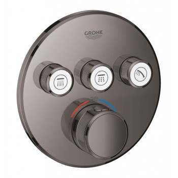 Dušas maisītājs GROHE Grohtherm SmartControl ar termostatu Iebūvējams, SmartControl, Long-Life apdare Hard Graphite 29121A00