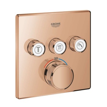 Dušas maisītājs GROHE Grohtherm SmartControl ar termostatu Iebūvējams, SmartControl, Long-Life apdare Warm Sunset 29126DA0