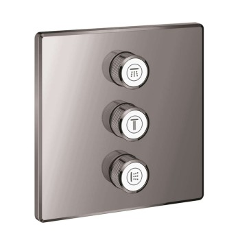 Dušas maisītājs GROHE Grohtherm SmartControl Iebūvējams, SmartControl, Long-Life apdare Hard Graphite 29127A00