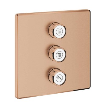 Dušas maisītājs GROHE Grohtherm SmartControl Iebūvējams, SmartControl, Long-Life apdare Brushed Warm Sunset  29127DL0