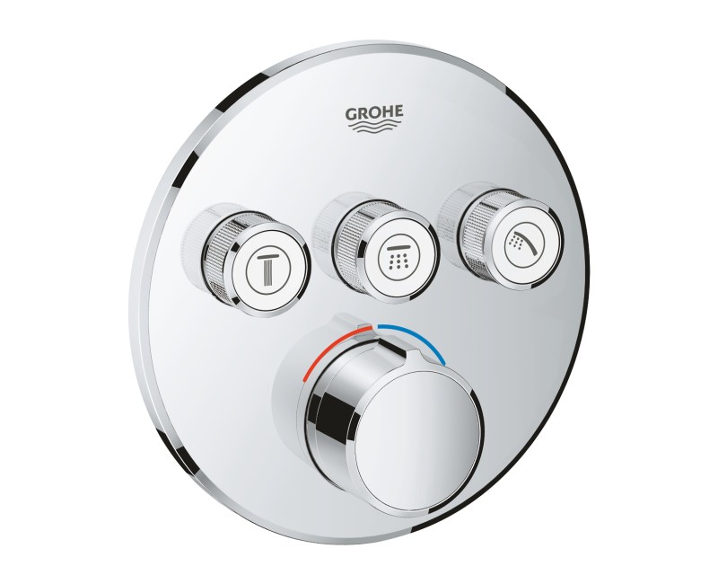 Vannas / Dušas maisītājs Grohe SmartControl iebūvējams 3 izvadi, hromēts  29146000