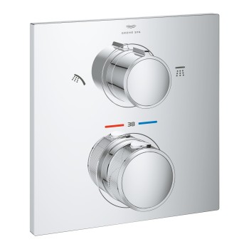 Dušas maisītājs Grohe Allure iebūvējams ar termostatu Hromēts 29181002