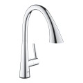 Virtuves maisītājs Grohe Zedra Touch Electronic Izvelkams Hromēts 30219002
