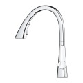Virtuves maisītājs Grohe Zedra Touch Electronic Izvelkams Hromēts 30219002