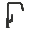 Virtuvinis kriauklės maišytuvas Grohe QuickFix Start, Juodas matinio 304702430