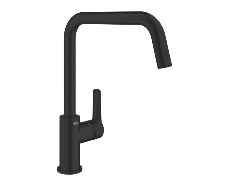 Virtuvinis kriauklės maišytuvas Grohe QuickFix Start, Juodas matinio 304702430