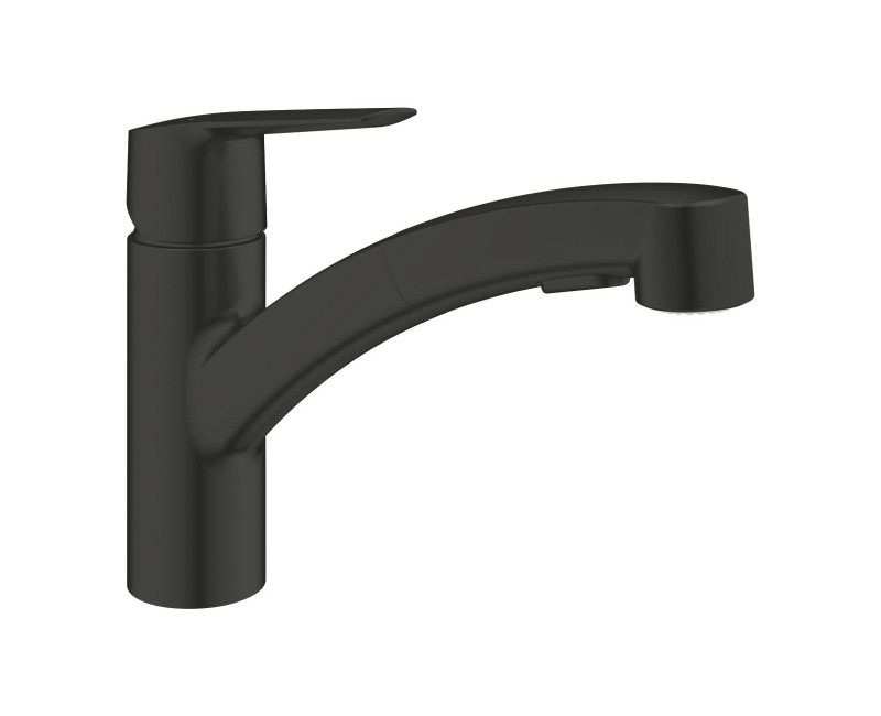 Virtuves izlietnes maisītājs Grohe QuickFix Start, Melns matēts 305312431