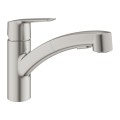 Virtuvės kranas Grohe Start Ištraukiamas Supersteel 30531DC1