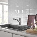 Virtuvės kranas Grohe Start Ištraukiamas Supersteel 30531DC1