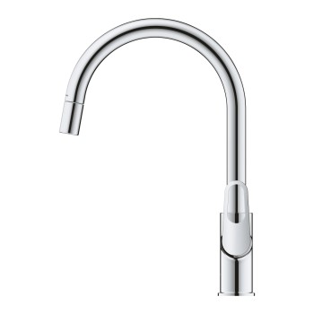 Virtuvinis maišytuvas Grohe Start Flow ištraukiamas Chromuotas 30569000