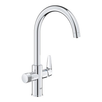 Virtuves izlietnes maisītājs Grohe Blue Pure BauCurve filtrētam ūdenim Hromēts 30580000