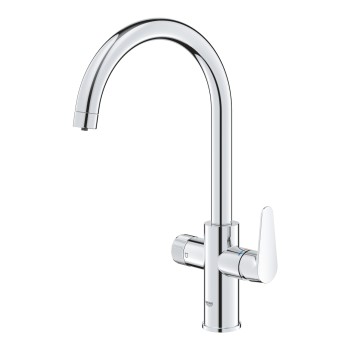 Virtuves izlietnes maisītājs Grohe Blue Pure BauCurve filtrētam ūdenim Hromēts 30580000