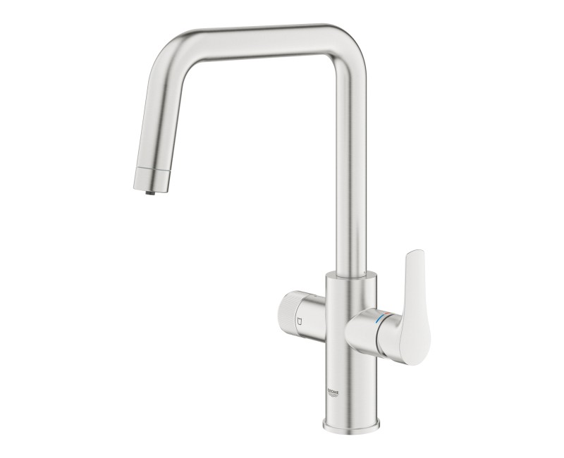 Grohe Blue Pure Eurosmart смеситель для кухонной раковины с фильтром, supersteel 30583DC0