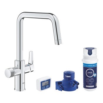 Virtuves izlietnes maisītājs Grohe Blue Pure Start ar Filtru Hromēts 30596000