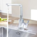 Virtuves maisītājs GROHE Eurocube StarLight® apdare  Hromēts 31255000