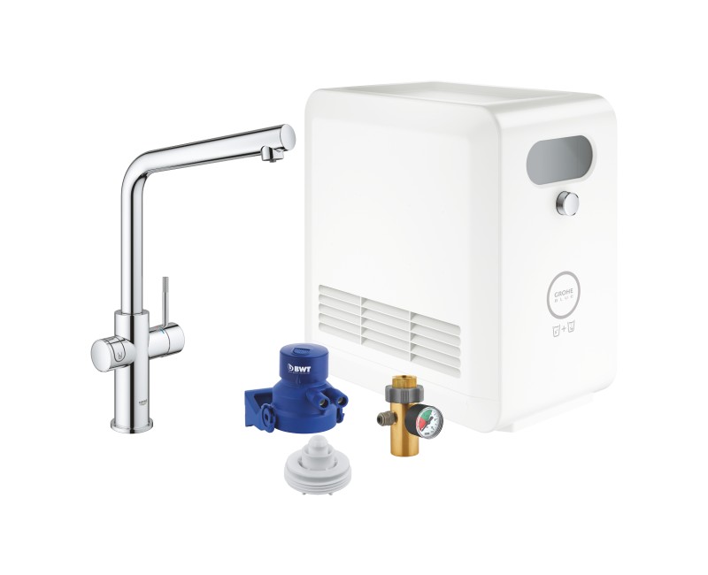 Virtuves maisītājs Grohe Blue Professional ar filtru, Hromēts 31347003