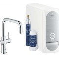Virtuves maisītājs GROHE Blue Home Connected ar filtru un dzesēšanu StarLight® apdare, Hromēts 31456001