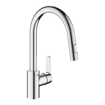 Virtuves izlietnes maisītājs Grohe Get Hromēts 31484001