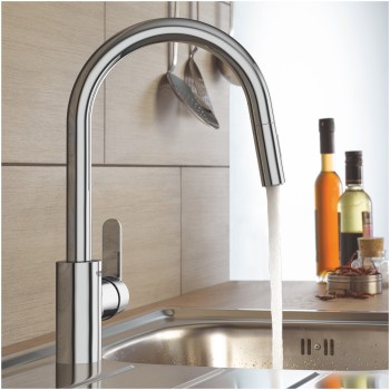 Virtuves izlietnes maisītājs Grohe Get Hromēts 31484001