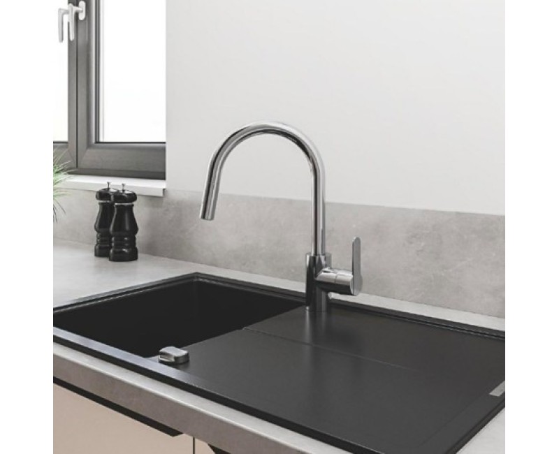 Virtuvinis maišytuvas Grohe Get Chromuotas 31484001