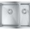 Virtuvinė kriauklė Grohe K700 60x45cm StarLight matinio paviršiaus, Whisper izoliacija, poliruotas nerūdijantis plienas 31577SD1