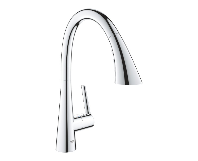Virtuvinis maišytuvas Grohe Zedra Ištraukiamas Chromuotas 32294002