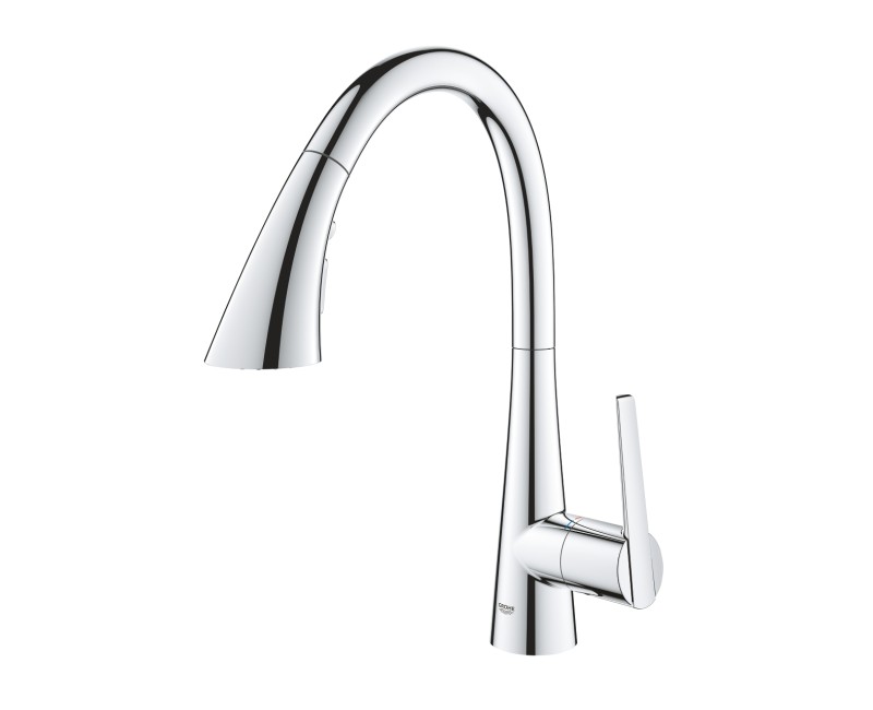 Virtuvinis maišytuvas Grohe Zedra Ištraukiamas Chromuotas 32294002