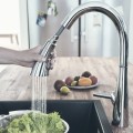 Virtuvinis maišytuvas Grohe Zedra Ištraukiamas Chromuotas 32294002