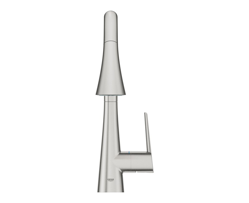 Virtuves maisītājs Grohe Zedra Izvelkams Supersteel  32294DC2