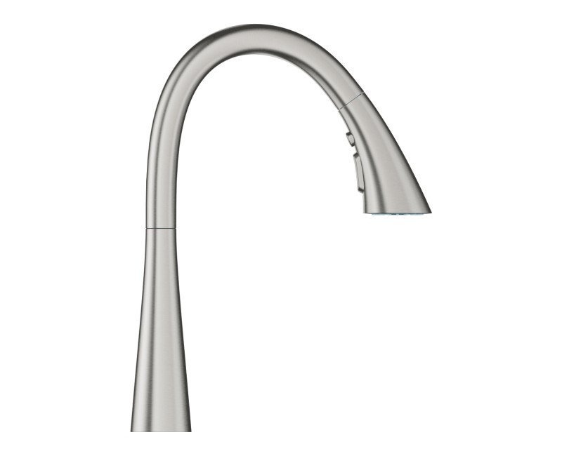 Virtuves maisītājs Grohe Zedra Izvelkams Supersteel  32294DC2
