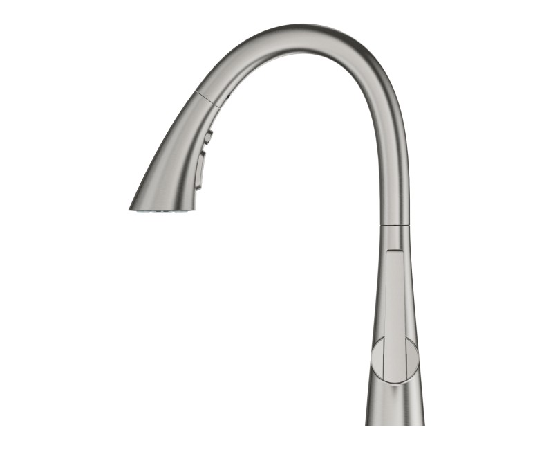 Virtuves maisītājs Grohe Zedra Izvelkams Supersteel  32294DC2