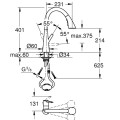 Virtuves maisītājs Grohe Zedra Izvelkams Supersteel  32294DC2