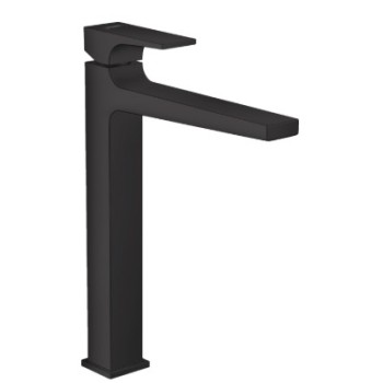 Vannas istabas izlietnes maisītājs Hansgrohe Metropol BM 260 Ar push-open izplūdi 32512670 melns matēts