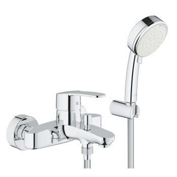 Vannos / Dušo maišytuvas Grohe Eurostyle Cosmopolitan su dušo žarna ir rankena, chromuotas 3359220A