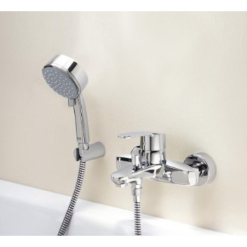 Vannos / Dušo maišytuvas Grohe Eurostyle Cosmopolitan su dušo žarna ir rankena, chromuotas 3359220A
