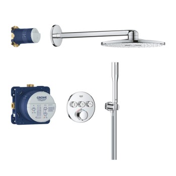 Dušas sistēma Grohe Precision SmartControl + Vitalio SmartActive 310 iebūvējams Hromēta 34874000