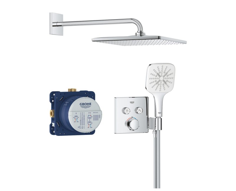 Душевая система Grohe Precision SmartControl 310 Cube Встроенная Chrome 34876000