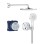 Dušas sistēma Grohe Precision SmartControl +Vitalio Rain Mono 310 iebūvējams Hromēta 34877000
