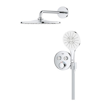 Dušas sistēma Grohe Precision SmartControl +Vitalio Rain Mono 310 iebūvējams Hromēta 34877000