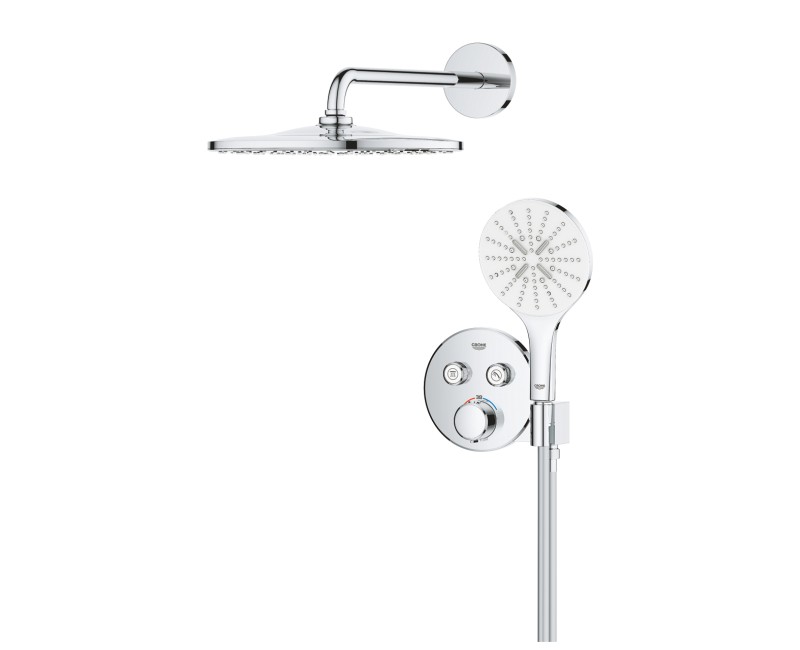 Dušas sistēma Grohe Precision SmartControl +Vitalio Rain Mono 310 iebūvējams Hromēts 34877000