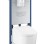 Tualeto ir bidė komplektas Grohe Rapid SLX rėmas su Sensia tualetu + bidė funkcija, Soft Close dangtis 36509SH0