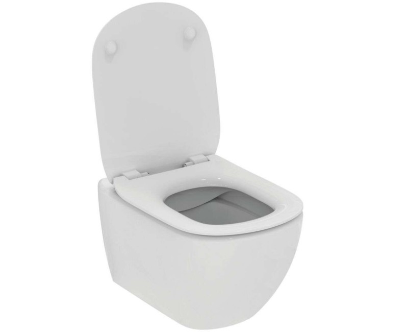 Комплект для унитаза Grohe Rapid SL с рамой, унитазом Ideal Standard Tesi, хромированной кнопкой и крышкой Scate Cosmo