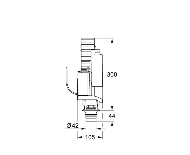 Skalavimo mechanizmas Grohe Dubultasis 38736000