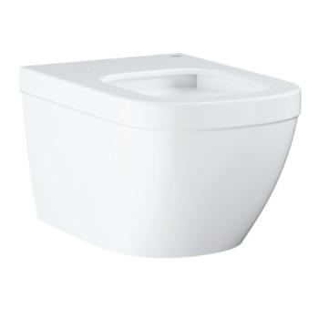 Piekaramais tualetes pods GROHE Euro Ceramic Rimfree Triple Vortex bez vāka, Balts 39328000