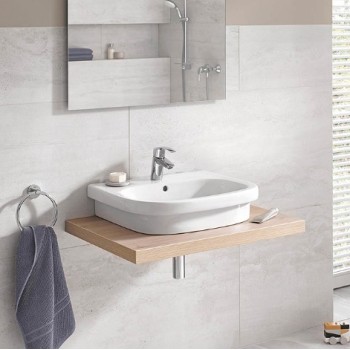 Vannas istabas izlietne Grohe Euro Ceramic 65x52cm Balta