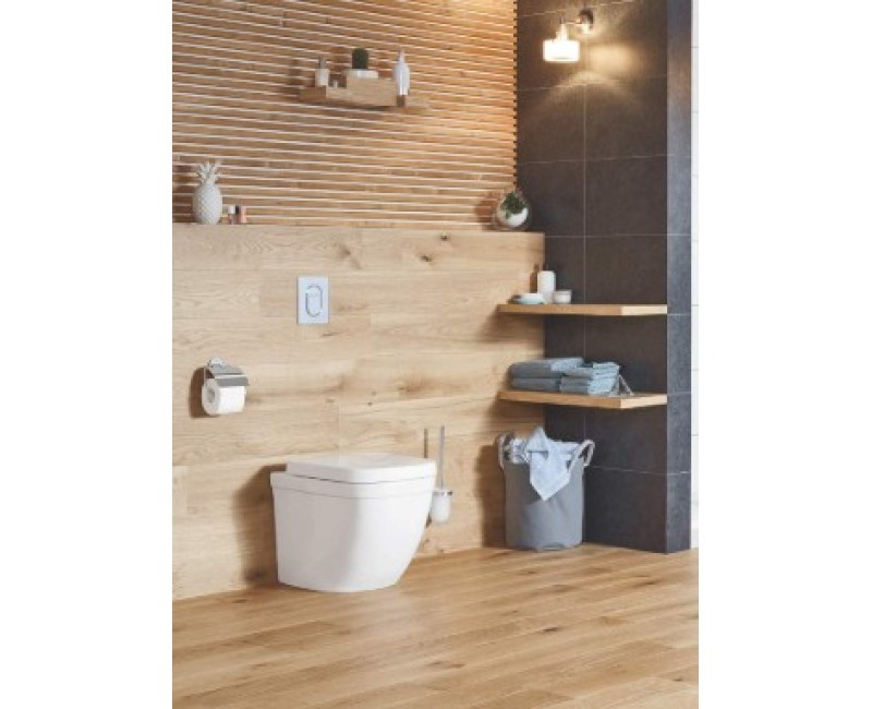 Piekaramais tualetes pods Grohe Euro Ceramic Rimless Triple Vortex bez vāka 39339000