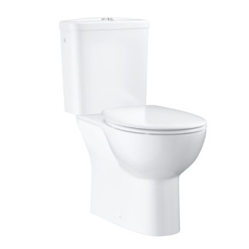 Tualetas Grohe Bau Ceramic Rimless su Soft Close + greito atlaisvinimo dangčiu 39346000